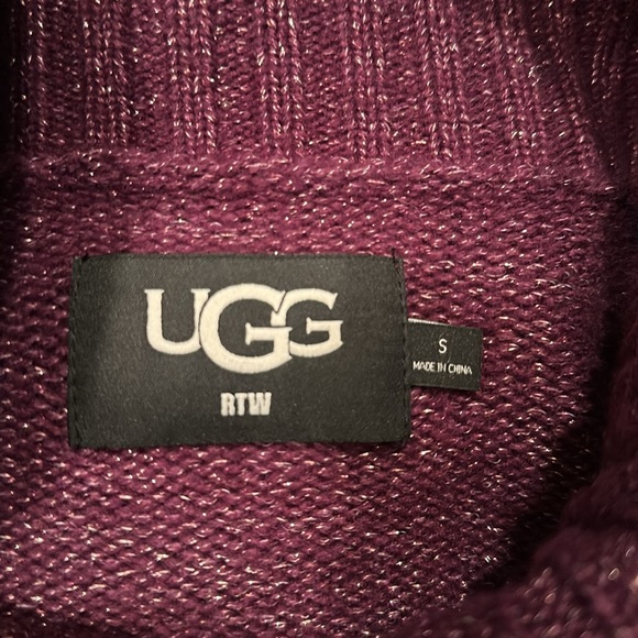 UGG Lylah Roll-neck Sweater Metallic - Picture 3 of 8